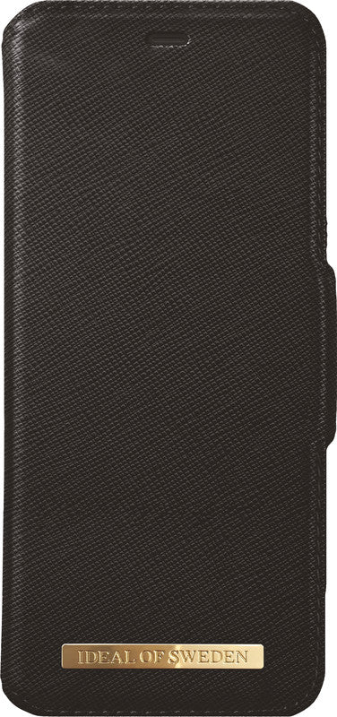 Ideal of Sweden – Booklet-Hülle Saffiano Schwarz – für Samsung Galaxy S20 Ultra – Kunstleder – mit Kartenfach