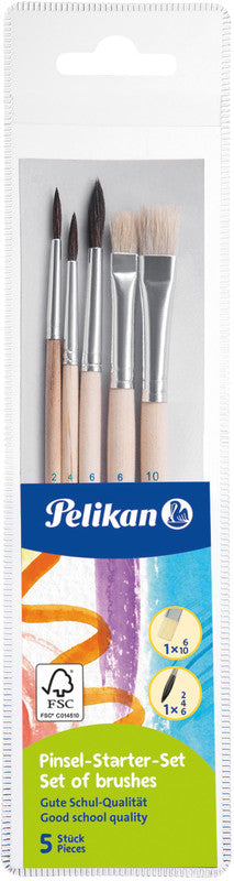 Pelikan Allzweckpinsel – 5er-Pack
