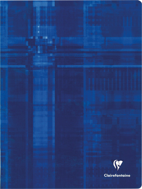 Clairefontaine Notizheft, kariert 5 mm, Klammerheftung, Karton, 48 Seiten, 90 g/m² – farbig sortiert