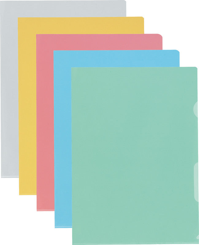 Kolma Sichtmappe A4 – Grün, Kunststoff, Glatt, 150 µm, 100er-Pack