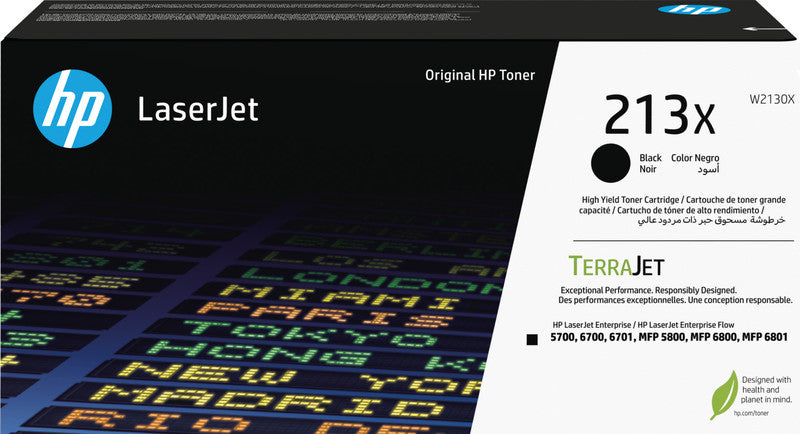 HP Toner 213X – Schwarz, 9000 Seiten