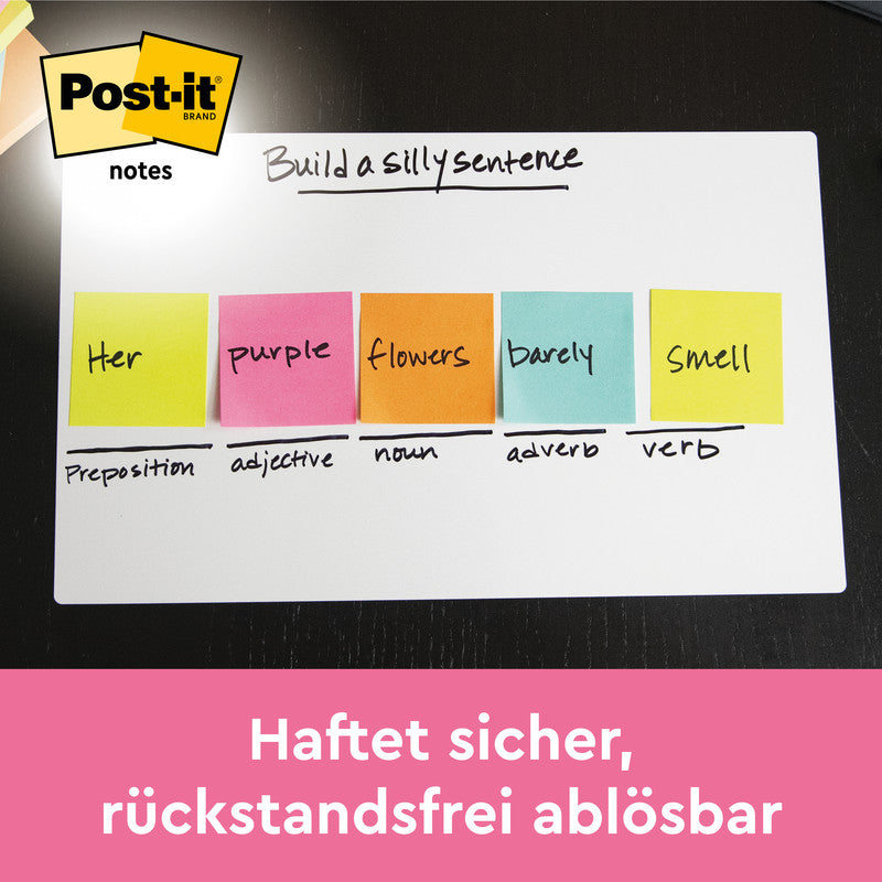 Post-it Haftnotizen – 51×38 mm – sortiert – 12×100 Blatt