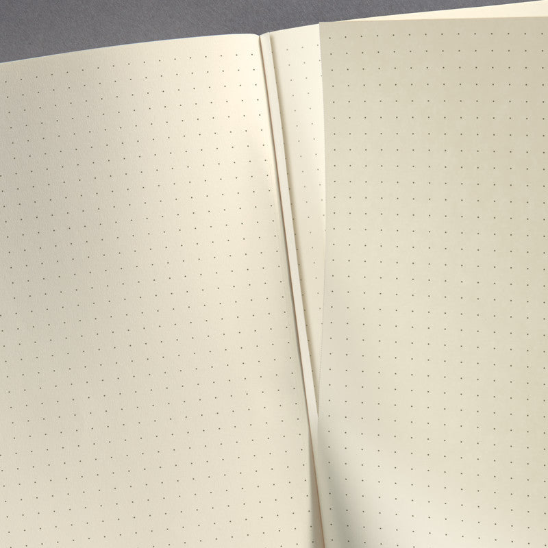 Sigel Notizbuch Conceptum, A5, punktkariert, Fadenheftung, Softcover, 194 Seiten, 80 g/m² – schwarz