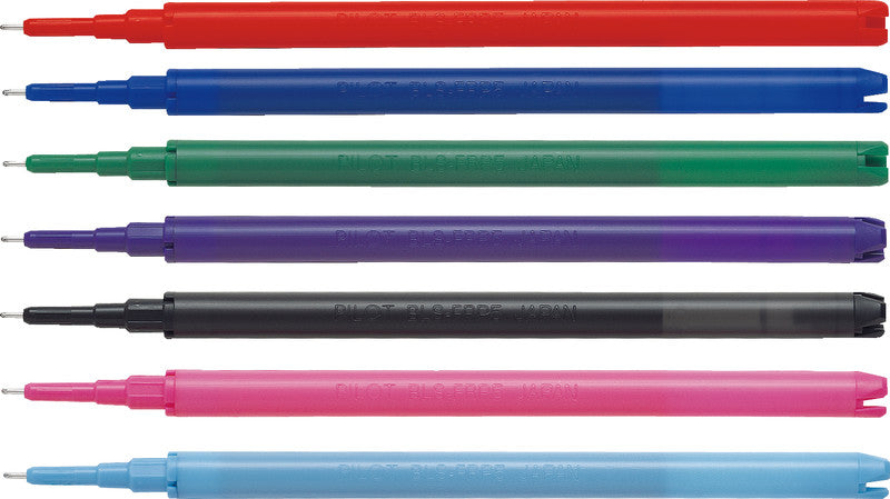 Pilot FriXion Kugelschreiber-Mine für Ball, Clicker, LX + 1 weitere – 0,7 mm, löschbar, geruchsarm, 3 Stk.