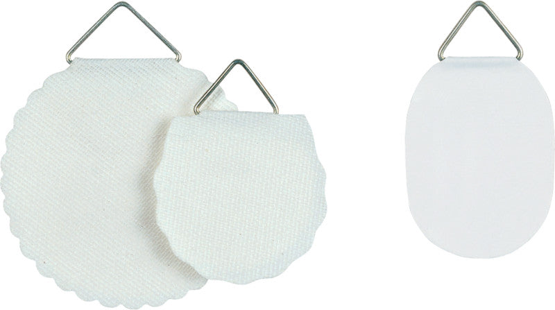 HERMA Bildaufhänger – 26 × 35 mm, weiss, selbstklebend, 8er-Pack
