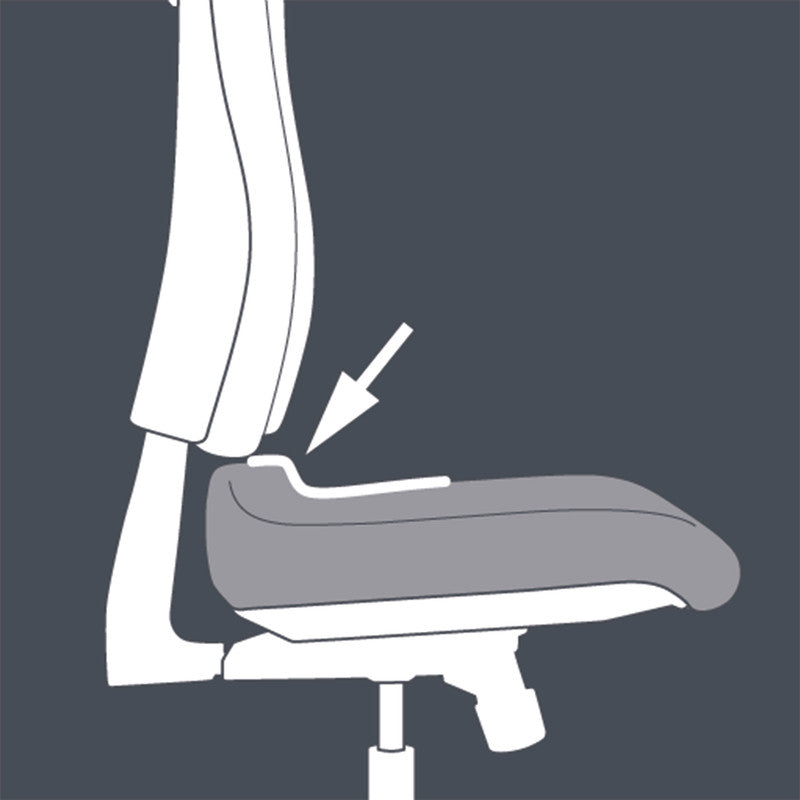 Topstar Bürostuhl Point 70 – Sitzhöhe 41–53 cm, 110 kg, Rot