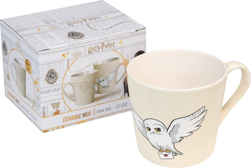 Harry Potter Tasse Hedwig – 444 ml, 8,0 × 10,0 × 10,0 cm, Keramik