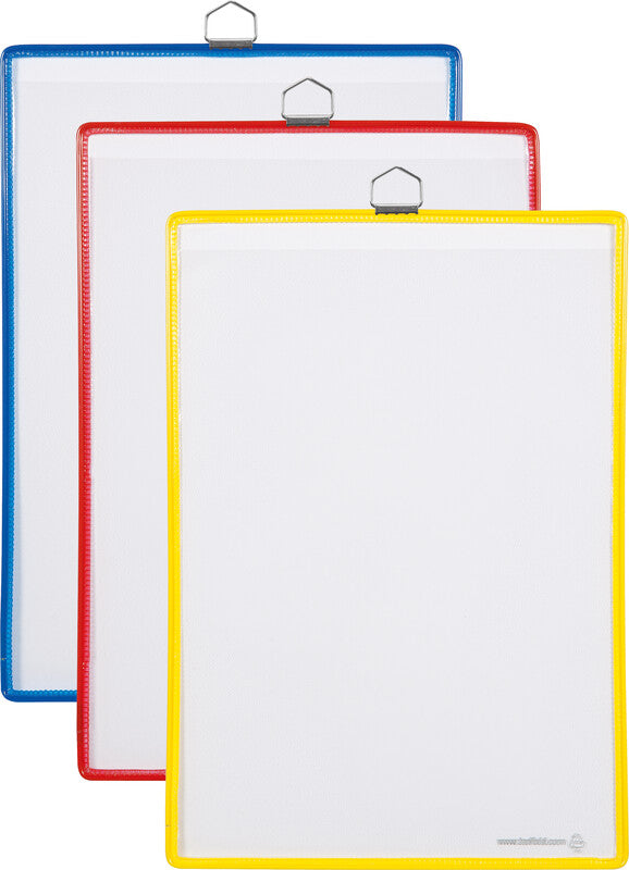 Djois Sichttafel – 230 × 325 mm, gelb, Kunststoff, für A4