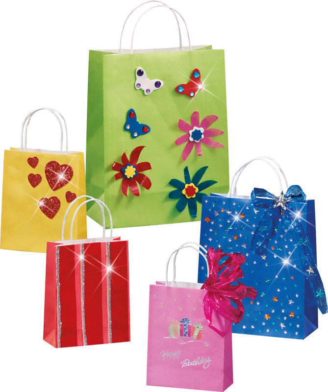 Folia Tragetasche – mit gedrehter Papierkordel, FSC-zertifiziert – 120 × 150 × 55 mm – 20 Stück