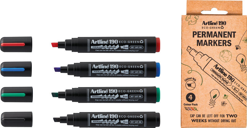 Artline Permanent Marker – rot
