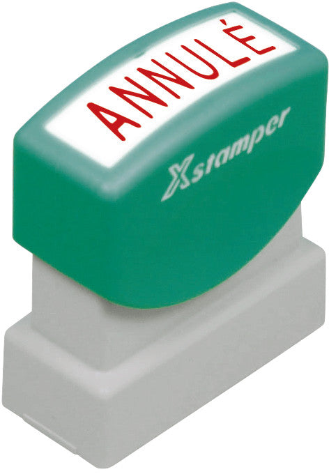 X-stamper Motivstempel – Motiv: Annulé, selbstfärbend, Kunststoff