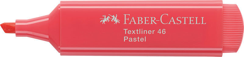 Faber-Castell 46 Pastell Textmarker Set 8 Farben – Keilspitze, 1–5 mm, nachfüllbar