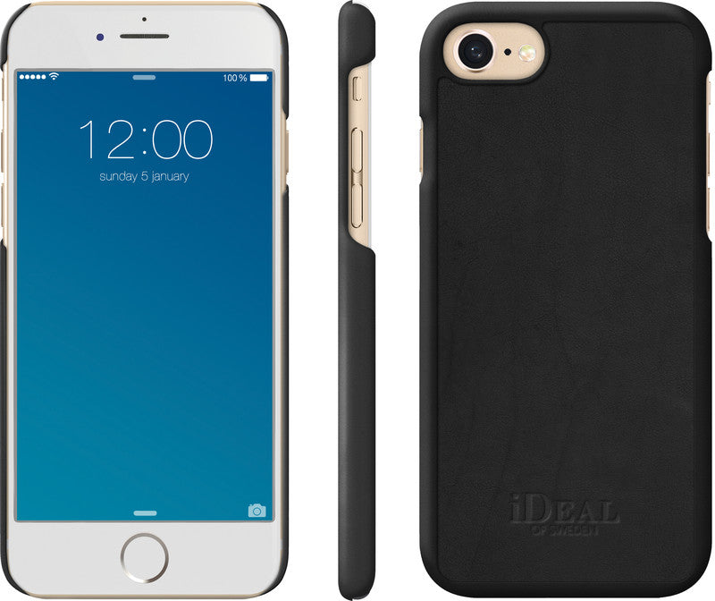 Ideal of Sweden – Backcover Como Case – für Apple iPhone 6/6s/7/8/SE (2020) – schwarz – Kunstleder