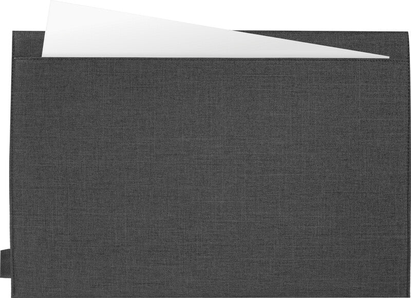 Sigel Business-Filztasche Basic L Aufbewahrungsbox – Anthrazit, Filz, für Laptops bis 396 mm, 5er-Set