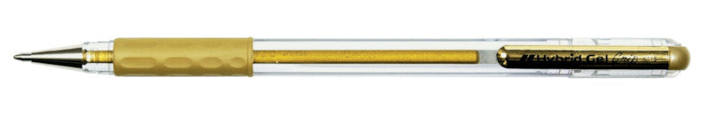 Pentel Hybrid Gel Grip Gelschreiber 8er Etui – 8 Farben, 0,8 mm, wasserfest, lichtbeständig, Kappe