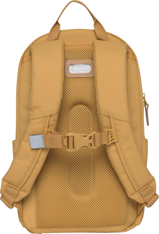 Beckmann Kindergartenrucksack Urban Mini – Gelb – 21,0×35,0×16,0 cm – Recycelte Materialien