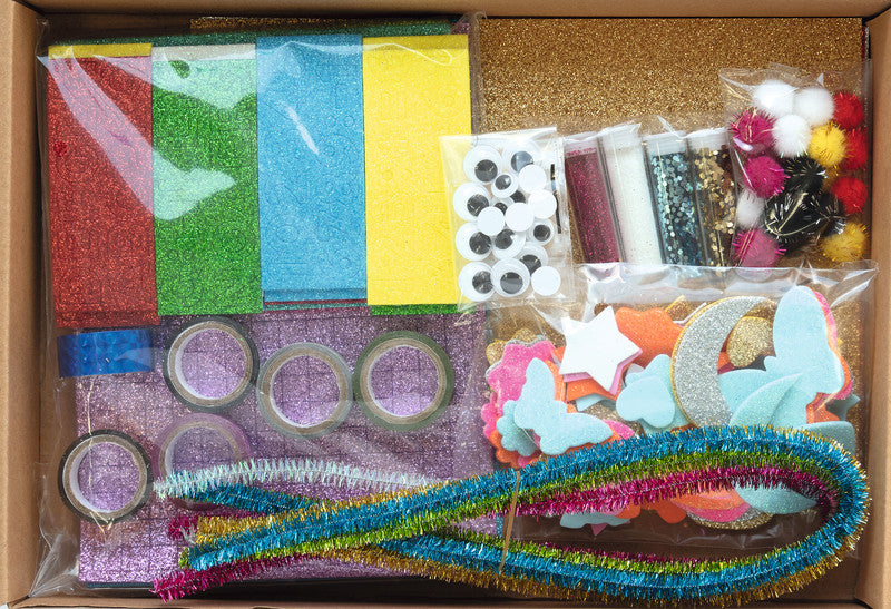 Folia Glitter – Kreativbox – 900-teilig – ab 3 Jahren