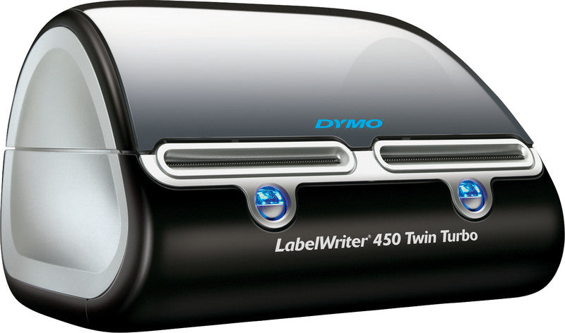 DYMO LabelWriter 450 TwinTurbo – Etikettendrucker (Thermodirekt), 600×300 dpi, USB