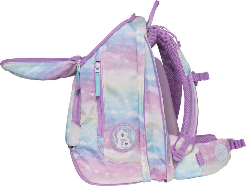 Beckmann Schulrucksack Active Air Flx – 6-teilig – Unicorn