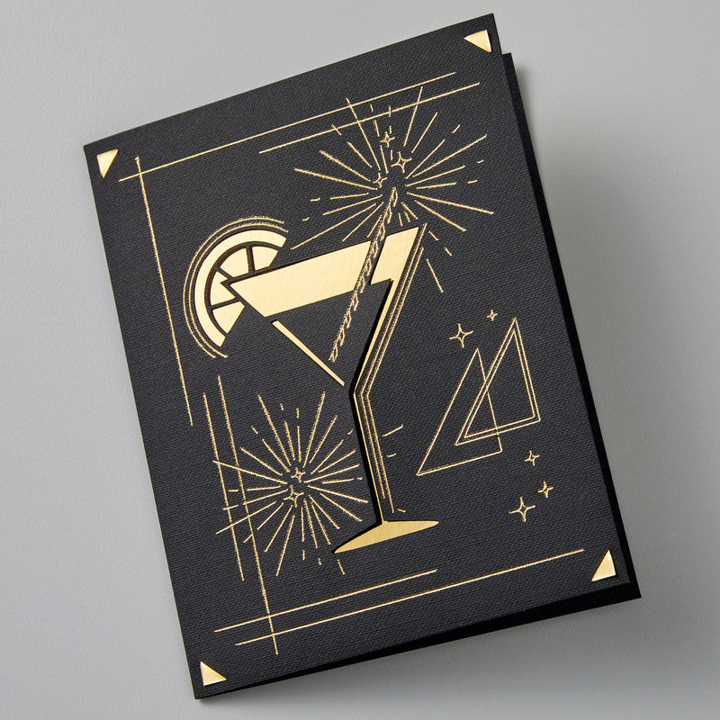 Cricut Kartenset – 8 Doppelkarten, 8 Einklebekarten, 8 Folientransferblätter, 8 weisse Briefumschläge