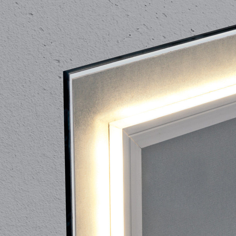 Sigel Whiteboard – 91 × 46 cm, Glas, magnetisch, Wandmontage, inkl. 3 Magnetwürfel, Montagesatz
