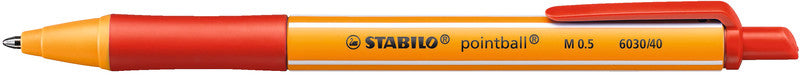 STABILO Kugelschreiber – orange, Kunststoff – 4 Stk.