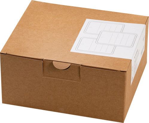 HERMA Anhängeetiketten – rechteckig 42 × 60 mm, Karton, weiss, gelocht ohne Faden, 1'000 Stk.