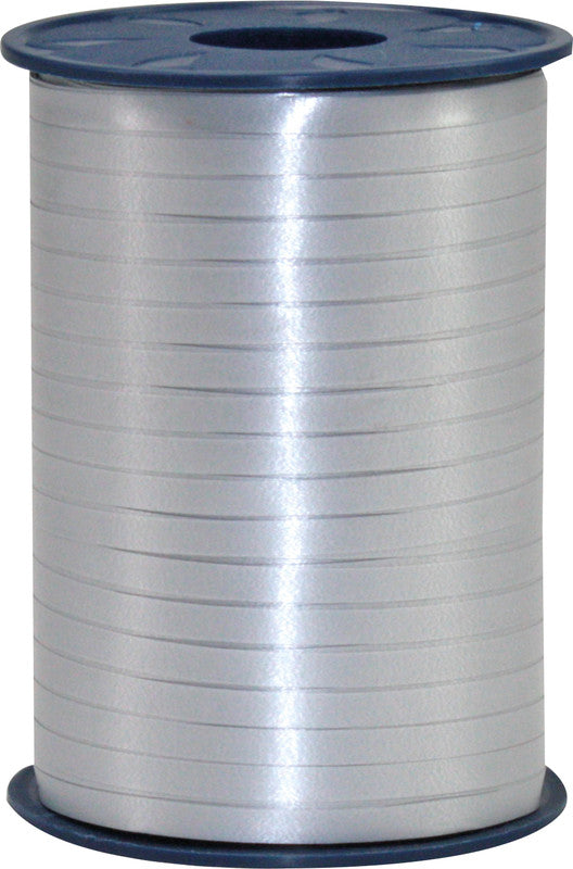 Präsent Geschenkband – America – Silber, Kunststoff – 5 mm × 500 m