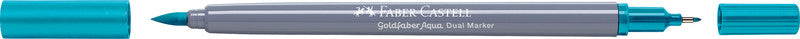 Faber-Castell Brush Pen Goldfaber Aqua – Pinselspitze 0,6 mm – sortiert – 6er-Set – wasservermalbar