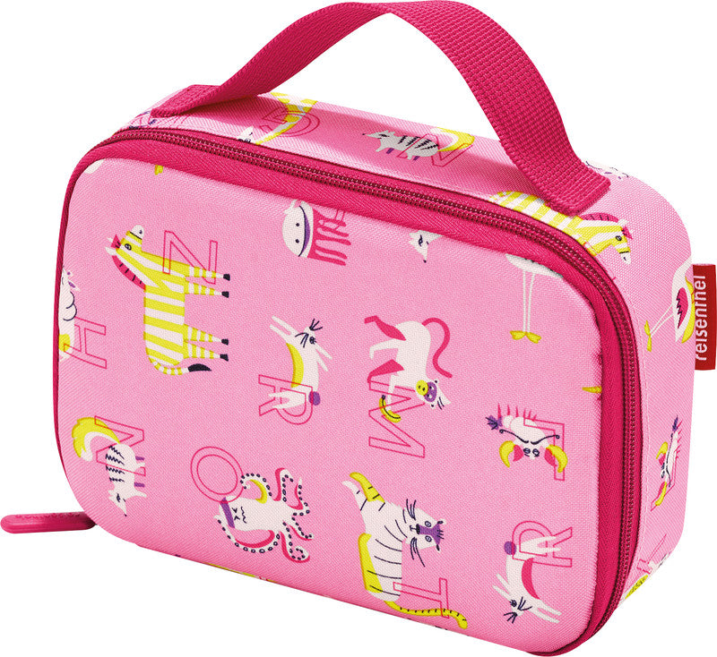 Reisenthel Thermo-Lunchbehälter Thermocase Kids – 1,5 l – isoliert, auslaufsicher – pink – 20 × 14 × 6,5 cm