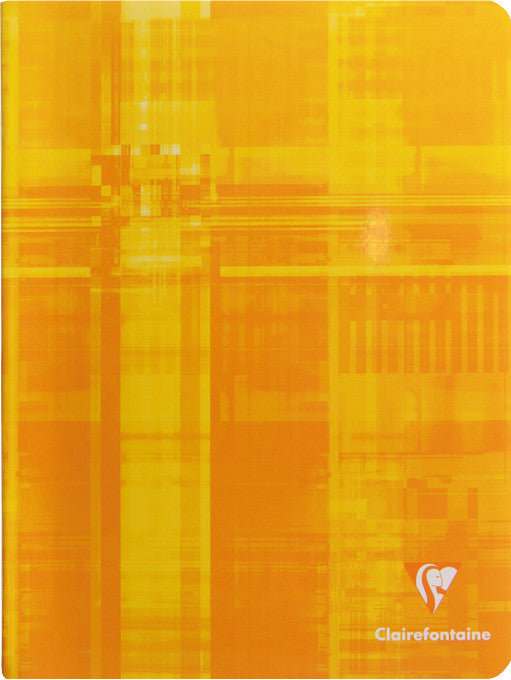 Clairefontaine Notizheft, 170 × 220 mm, liniert, Klammerheftung, Karton, 48 Blatt, 90 g/m² – sortiert