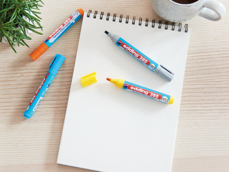 Edding Flipchart-Marker – sortiert – 6er-Set – nachfüllbar