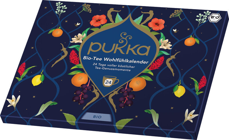 Pukka Adventskalender, 2024 – 24 Bio-Tees