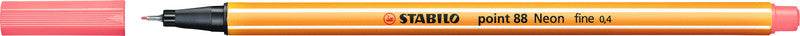 STABILO point 88 Fineliner – 25er-Set – 0,4 mm – 25 Farben, sortiert