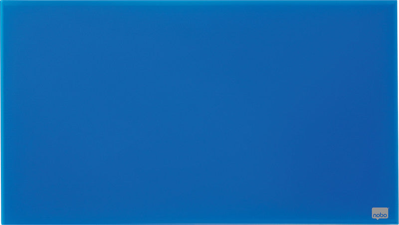 Nobo Whiteboard – 126 × 71 cm, Glas, magnetisch, Wandmontage, inkl. Stifteablage, Montagesatz, Magnete