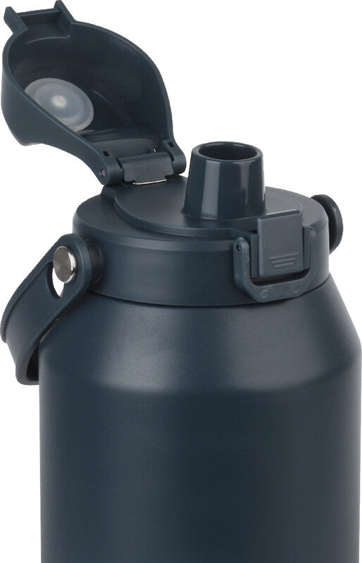 Estia Lift Isolierflasche 1,8 l – Doppelwandig 12 h heiss/12 h kalt, Edelstahl, Schraubdeckel