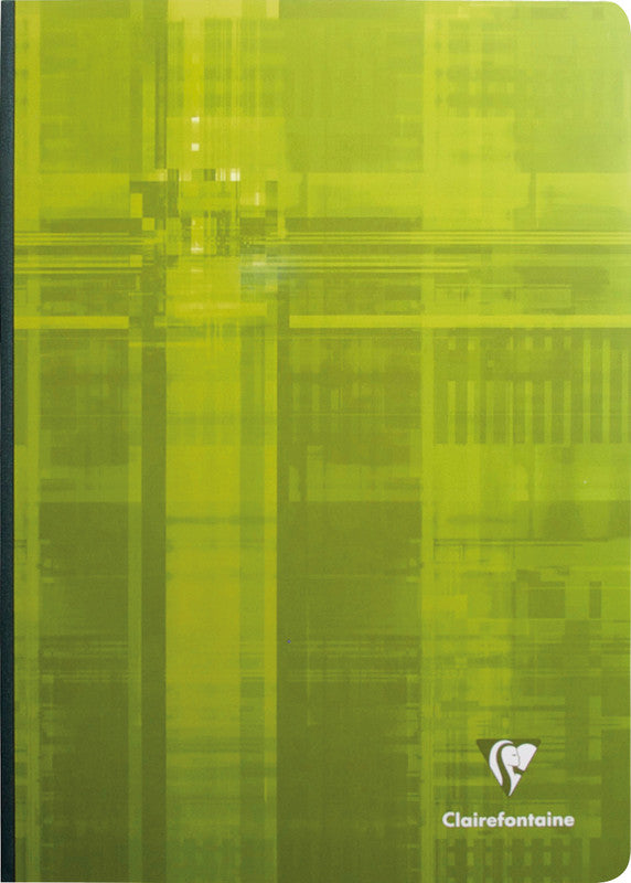 Clairefontaine Notizheft, A4, kariert, Leinenrücken, Karton, 288 Seiten, 90 g/m² – sortiert