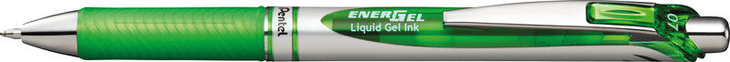 Pentel EnerGel X Gelschreiber – Hellgrün, 0,7 mm, schnelltrocknend, Druck, nachfüllbar