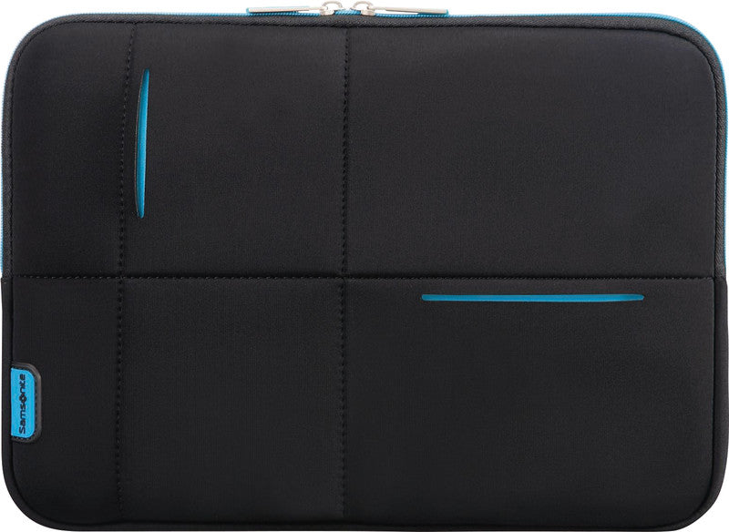 Samsonite Airglow Notebook-Schutzhülle – für Notebooks bis 13,3", 2,5 l, Neopren/Polyester, schwarz/blau