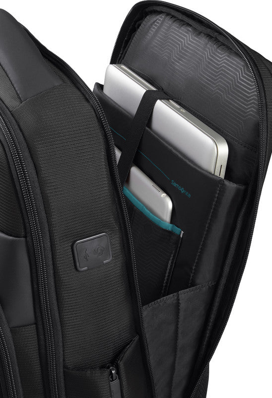 Samsonite Mysight Notebook-Rucksack – 16,5 l, Aufsteckfunktion, recyceltes PET (rPET), Schwarz