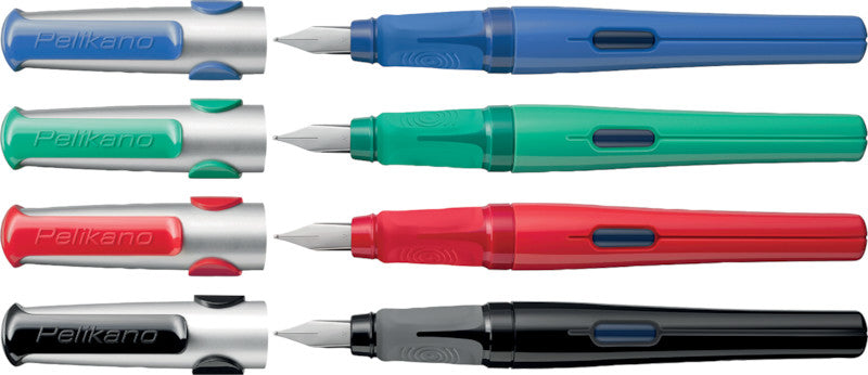 Pelikano – Federspitze L – für Linkshänder – Blau – Patronen