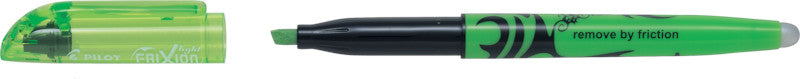 Pilot FriXion Light Textmarker Grün – Keilspitze, 3,3 mm, radierbar