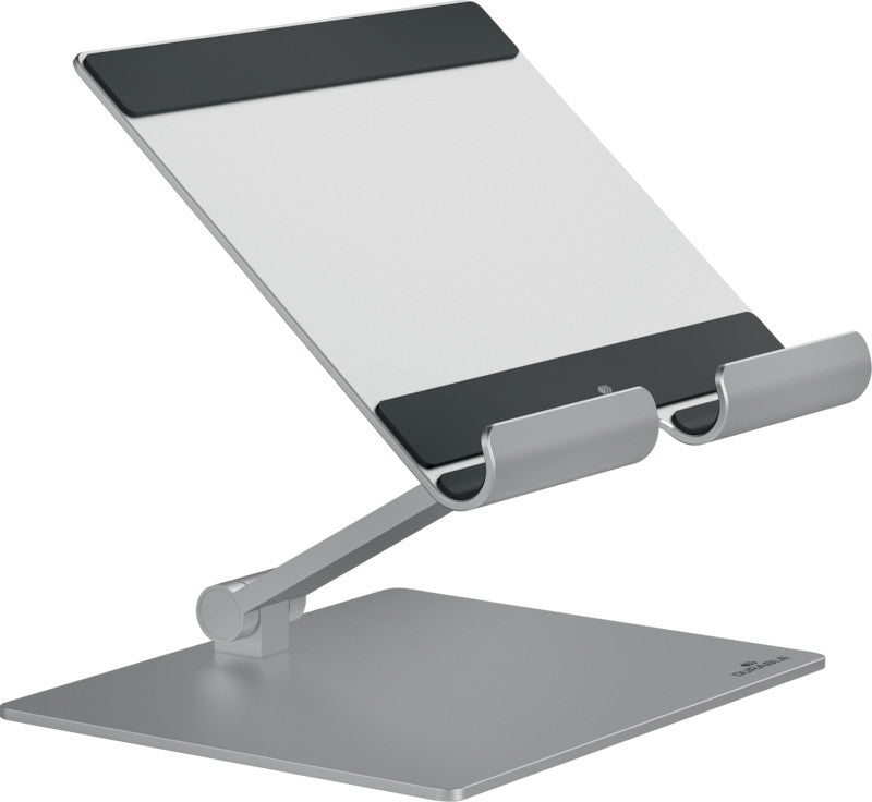 Durable Rise Tablethalter – für Tablets bis 13", Aluminium, silber metallic