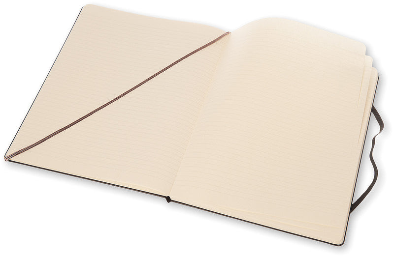 Moleskine Notizbuch Classic Collection, liniert, Leimbindung, Hardcover, 192 Seiten, 70 g/m² – schwarz