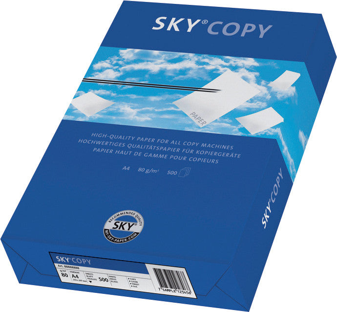 Sky Kopierpapier – A3, 80 g/m², hochweiss – für Inkjet/Laser/Kopierer – 500 Blatt