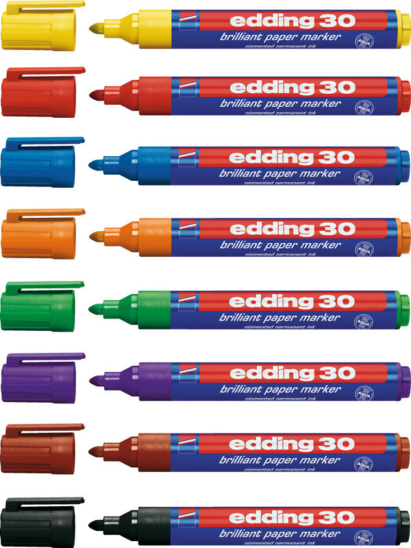 Edding Papiermarker für Permanentmarker – Violett