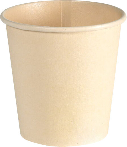 Duni Trinkbecher Bagasse (PLA-beschichtet) – 1,2 dl, beige, 50 Stück