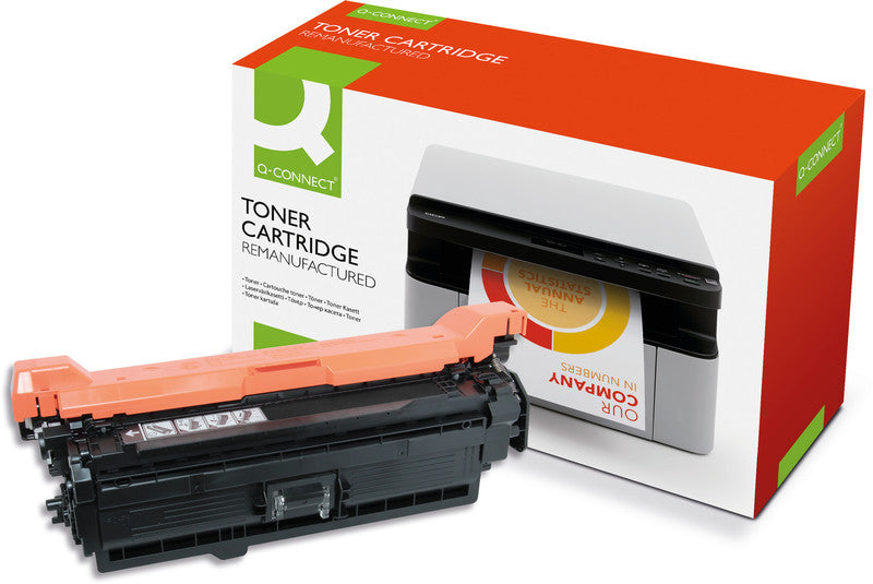Q-Connect – Toner CE400X – schwarz, 11000 Seiten