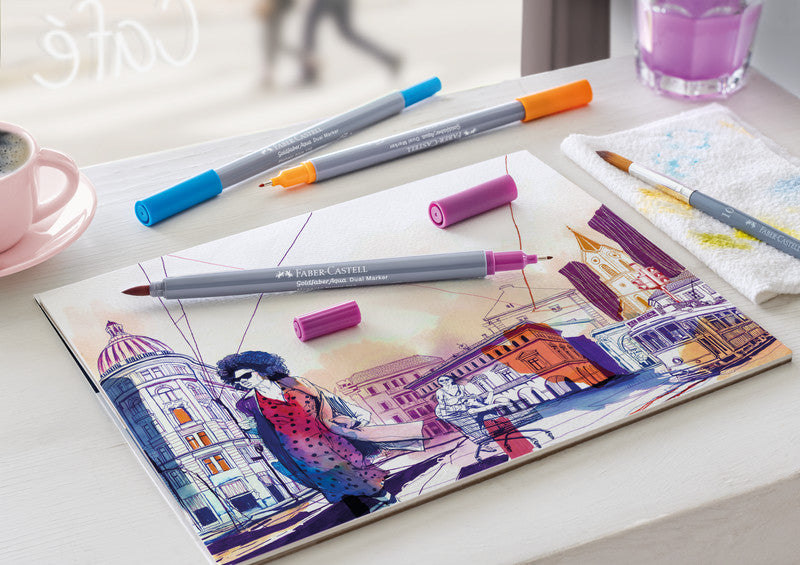 Faber-Castell Goldfaber Aqua Filzstifte, auswaschbar, 1 Stk.