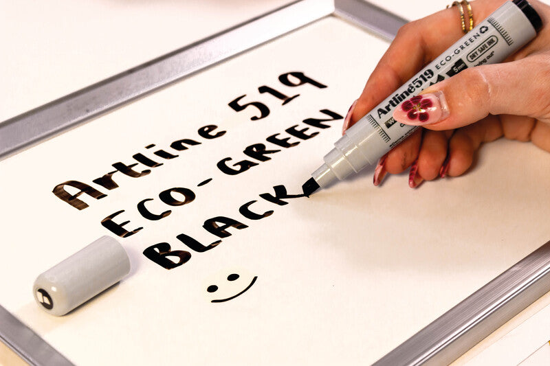 Artline Whiteboard-Marker Eco-Green EK519 – Rundspitze 2-5 mm – Grün – Trocken abwischbar